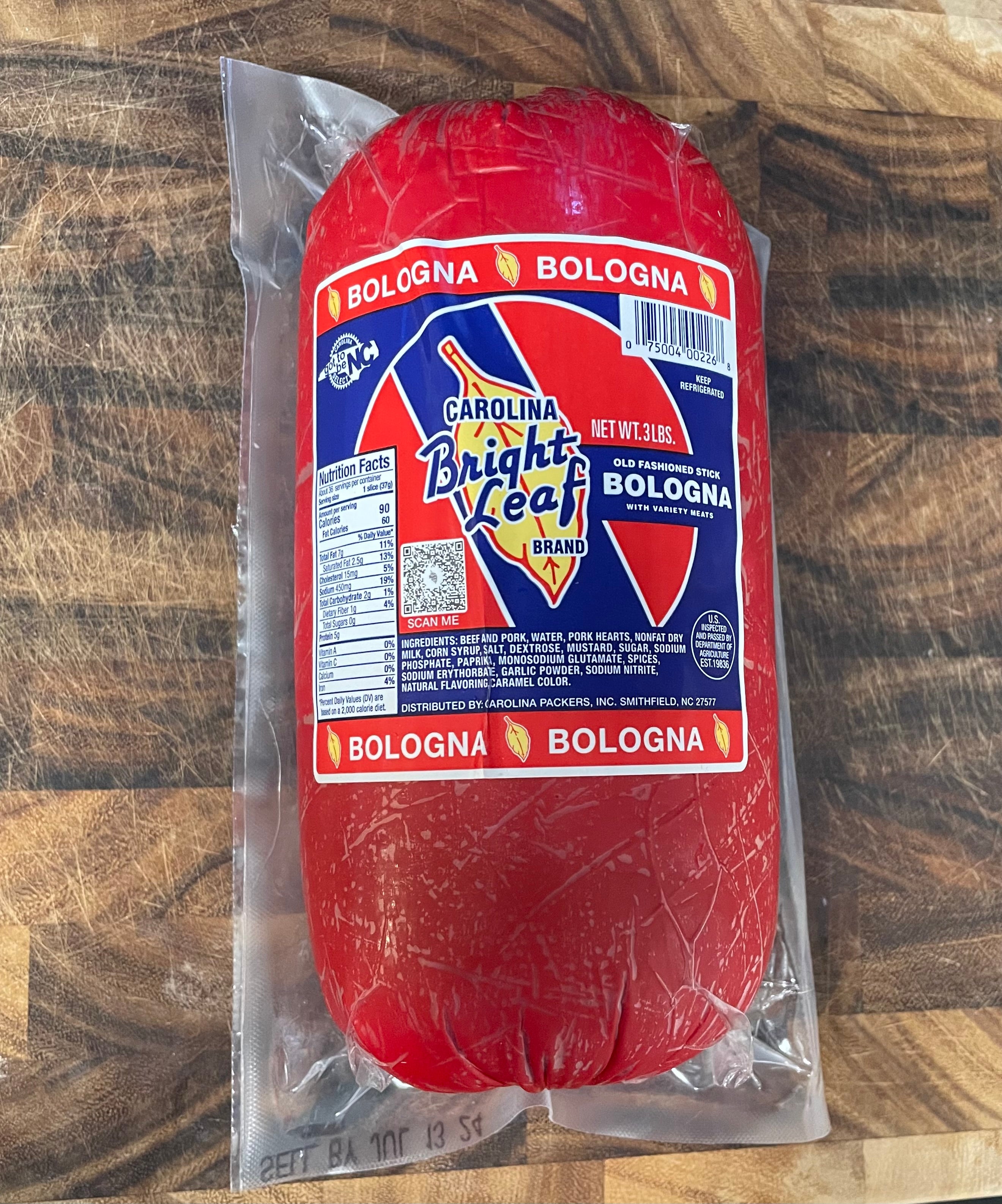 Stick Bologna 3 lbs – Roots for Strength-Meats,Meals, & Ministry