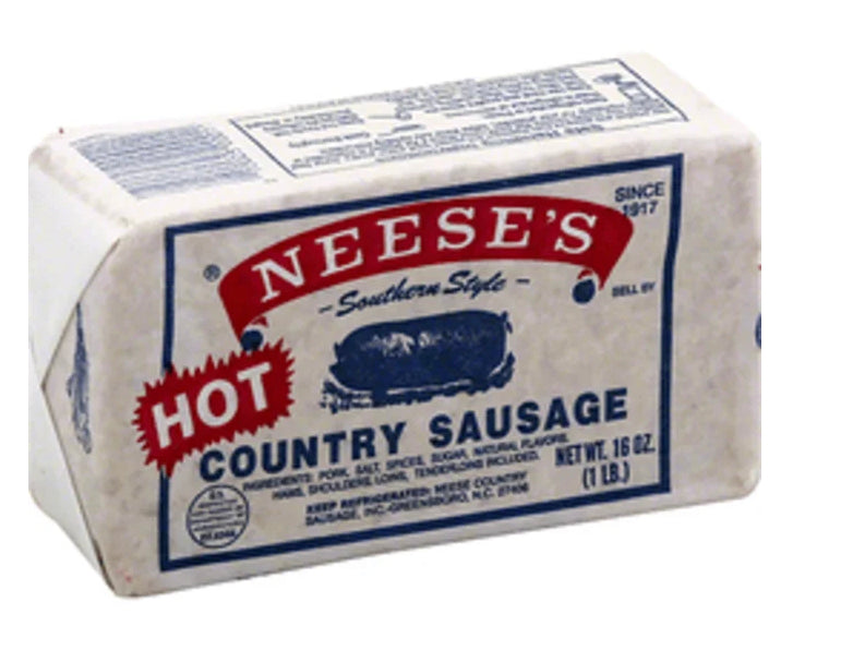 Neeses Sausage Hot